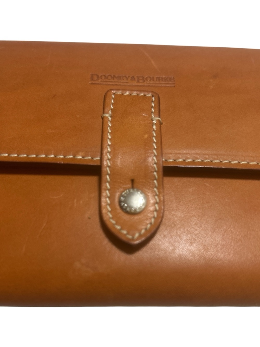 Dooney and Bourke Leather Alto Checkbook Holder/Bifold Wallet - Picture 2 of 4